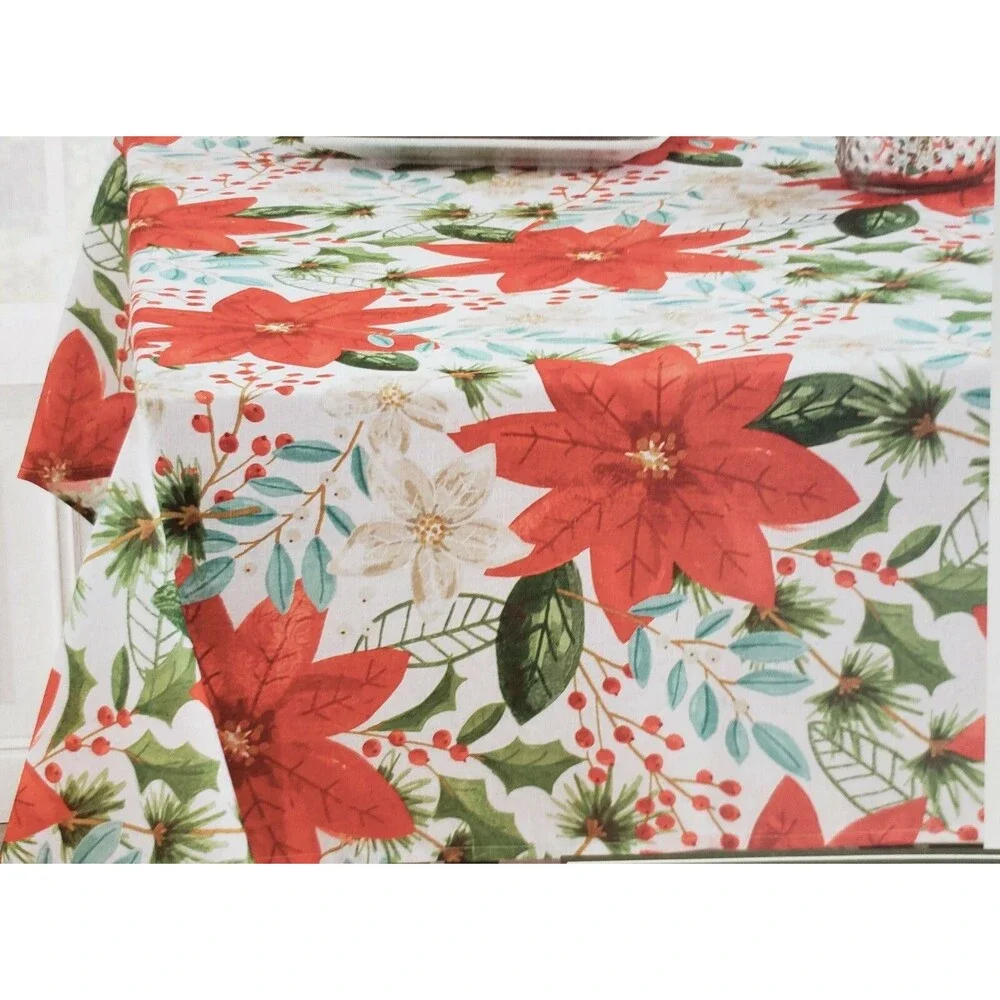 Printed Linen Tablecloth60